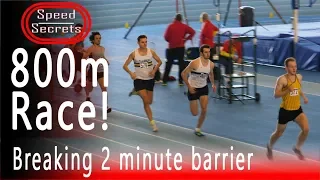 800m RACE! How I Ran SUB 2 Mins in a Championship Athletics Race.