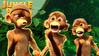 Run Munki Run! Hiccup Line | Jungle Beat: Munki & Trunk | Kids Animation 2023