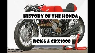 Honda CBX1000, RC166 (250-6) and Moto Martin CBX 1000 history PT1 including best motorbike sounds