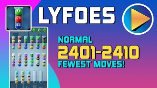 Lyfoes Normal Levels 2401 to 2410 Walkthrough [100% Perfect!]