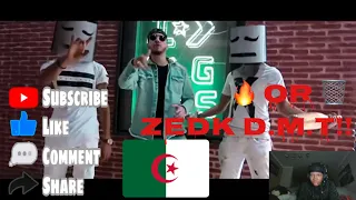 Algerian Rap Reaction ZEDK - D.M.T [ Clip Officiel ] | LMERicoTv Reaction