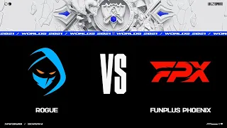 RGE vs. FPX | Worlds 2021 Групповая стадия День 4 | Rogue vs. FunPlus Phoenix