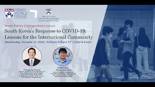 South Korea's Response to COVID-19: Lessons for the International Community