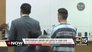 MMA fighter pleads not guilty after sex assault charge