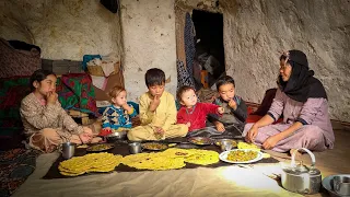 The Poorest Family Living in a Cave 2000 Years Ago - Village Life in Afghanistan
