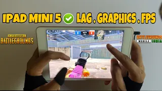 IPAD MINI 5 PUBG TEST WITH RECORDING 2023 FULL HD 4K GRAPHICS GYRO+HANDCAM GAME PLAY BEST IPAD PUBGM