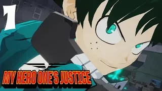 My Hero One’s Justice Walkthrough Gameplay Part 1 - No Commentary Story Mode (PS4 PRO)
