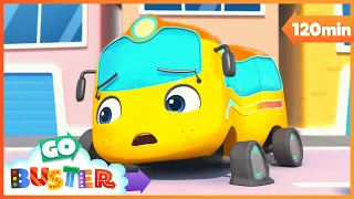 🚗 How to Swap Tires! 🚗 | Go Learn With Buster | Videos for Kids