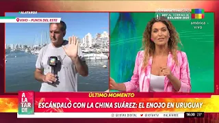 🚨 Escándalo con La China Suárez: el enojo de la prensa en Uruguay