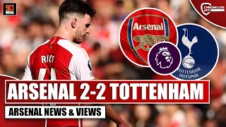 ARSENAL 2-2 TOTTENHAM: Jorginho's costly error & questions must be asked of Arteta today!