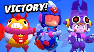 ALL NEW SKINS Winning & Losing Animations! - #Summerofmonsters Brawl Stars Update