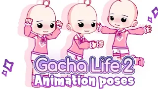 ❕GACHA LIFE 2 ANIMATED POSES ALL FREEE! 🌺