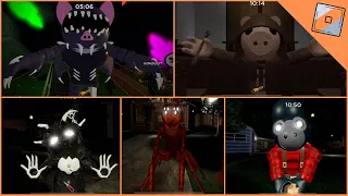 Piggy: Branched Realities Chapter 2 All Bots Jumpscares.