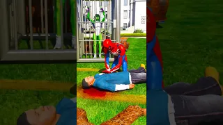 GTA V : SPIDER-MAN TEACH US LOVE IN ITS PUREST FORM 🥺| #shorts