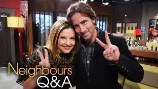 Neighbours Q&A - Rebekah Elmaloglou (Terese Willis) & Kip Gamblin (Brad Willis) - Part 2