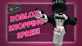 1,7k ROBUX SHOPPING SPREE || Roblox