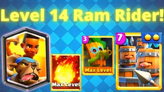 Ladder Pushing for 6,000 Trophies with the BEST NEW RAM RIDER DECK in Clash Royale!