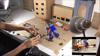 Behind the Scenes | Optimus vs Sentinel Stop Motion