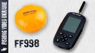 Our new shore fish finder Fish Finder FF-998 | OVERVIEW + | TEST FishingVideoUkraine