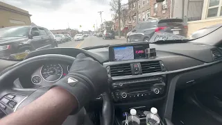 Mid day driving in Brooklyn | POV F30 BMW 328i xdrive