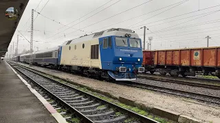 Manic trains and rains on a Romanian Diesel route 🇷🇴 🚄☔