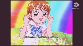 Pretty Cure Scene ll Honoka And Nagisa go to the Field of light