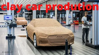 Audi model in clay | Audi production | Audi car | Audi clay car