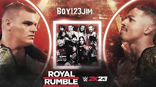 WWE 2K23 Universe Mode: Royal Rumble