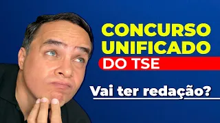 Vai ter redação no Concurso Unificado do TSE | Como se preparar?