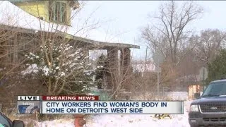 Woman's body found in Detroit house