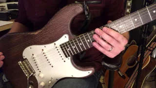 SLICK SL57 strat Unboxing & Review Guitarfetish Xaviere guitar