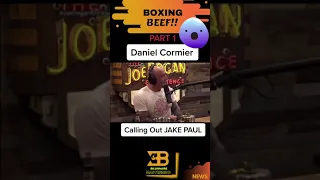 Joe Rogan: Daniel Cormier to Jake Paul— "I WILL KILL YOU!!" Pt1#shorts