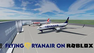 Flying Ryanair｜ Flexi Plus｜Bristol to Paris｜ROBLOX Airline Review