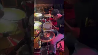 Tocando Boiadeira Ao vivo na bateria - #boiadeira #talento #batera #anacastela #drummer #fly