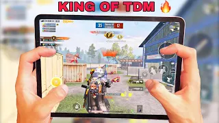 King of TDM 🔥IPAD PRO 2020 PUBG | HANDCAM 4 Finger + Full Gyro | Pubg Mobile