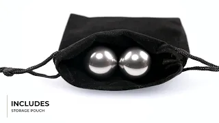 100% Stainless Steel Balls (Ben Wa Balls) by Sportsheets - SS10084