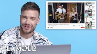 Liam Payne Watches Fan Covers on YouTube | Glamour