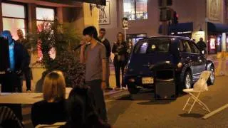 Bohemian Rhapsody karaoke in the streets of San Luis Obispo