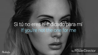 Water under the bridge - Adele (español e inglés )