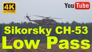 Sikorsky CH-53 - Tiefflug in Bodennähe - Low Pass