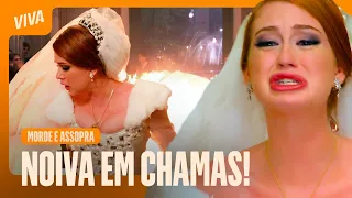 ALICE DESMASCARA GUILHERME E VESTIDO PEGA FOGO NO ALTAR! 🔥 | MORDE E ASSOPRA | CENAS MARCANTES