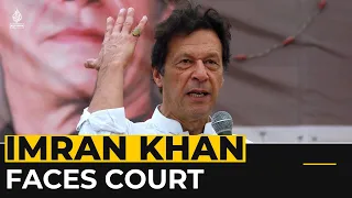 Former Pakistan PM Imran Khan faces charges in Islamabad