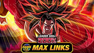 NOT A FAN!! LEVEL 10 LINKS 100% LIMIT BREAKER SSJ4 BROLY! (DBZ: Dokkan Battle)