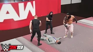 WWE 2K19 Custom Story - The Shield Unleashes On McMahon Family Raw 2019 ft. Rollins, Reigns - PART 6