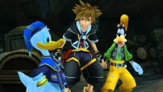 Kingdom Hearts II, English cutscene: 458 - Ship Graveyard - HD 720p