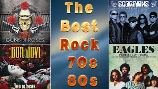 Bon Jovi - Eagles - Scorpions - Guns N' Roses ♫ Best Rock Ballads 70s 80s Playlist