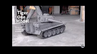 1/6Henglong Rc Tank German Full Metal Tiger I 3818🤩🤩