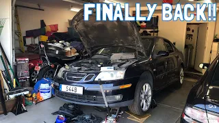 My Saab 9-3 Arc is Back! First Start in TWO Years 🤞🏼