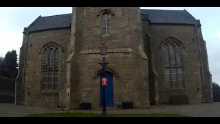 Early Winter Road Trip Drive With Music On Visit To Parish Church Kingskettle Fife Scotland