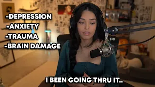 Valkyrae talks about her problems after everything that happened